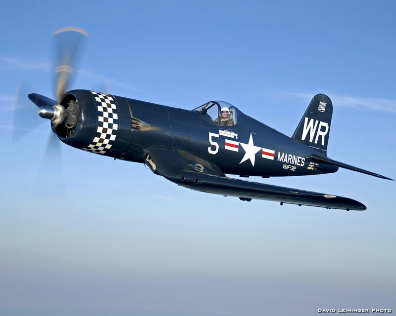 Vought F4u Corsair — Blue, Dynamic