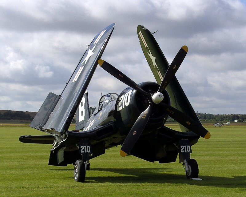 Vought F4u Corsair — Green