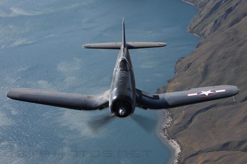 Vought F4U Corsair in flight