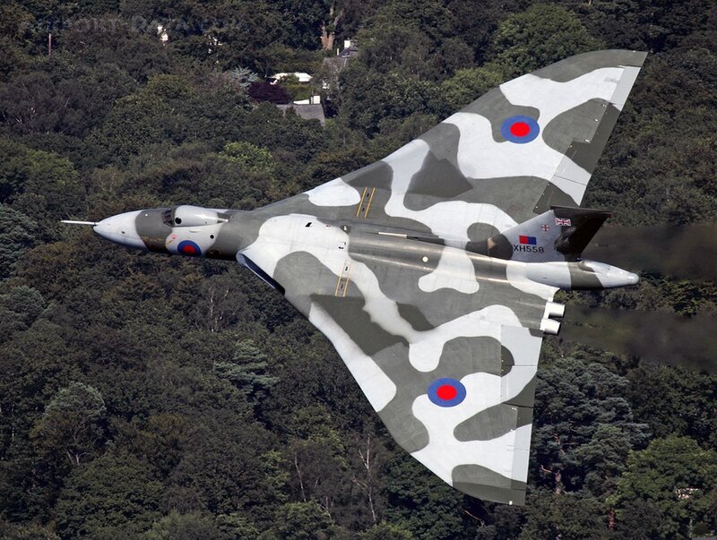 Vulcan Bomber Aircraft — Green