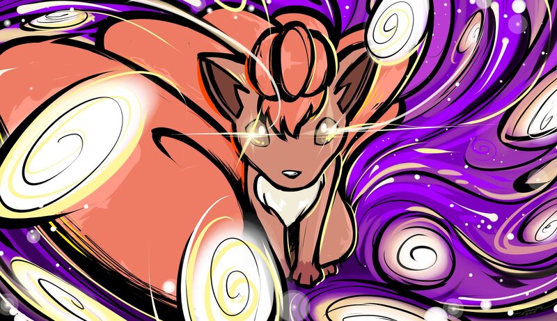 Vulpix in Motion