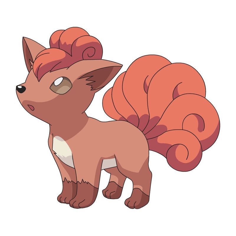 Vulpix Pokemon character