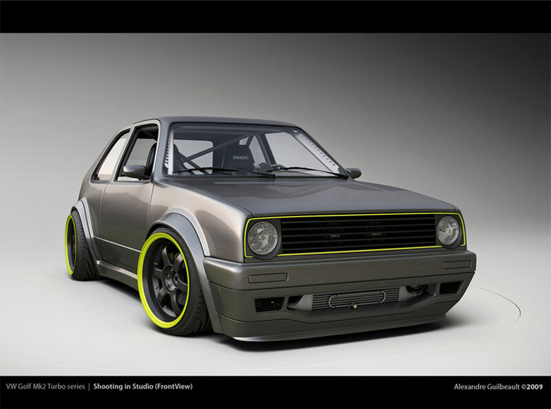VW Golf Mk2 Turbo series