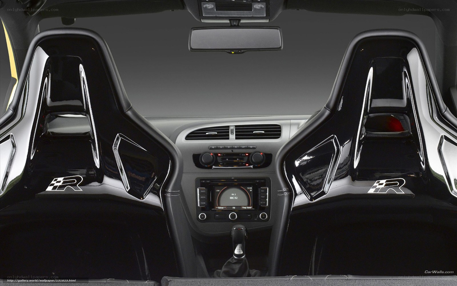 VW Golf R interior