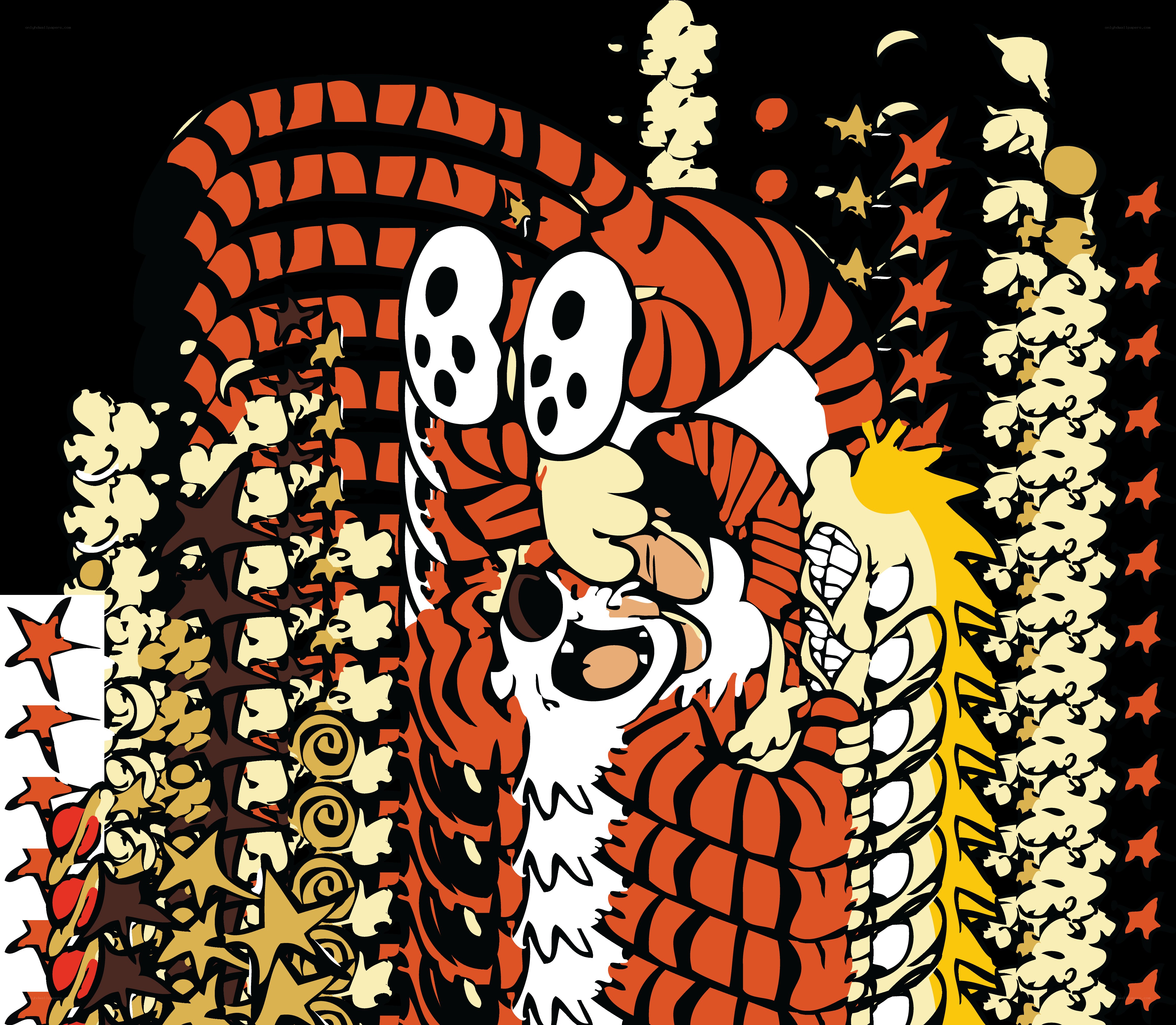 Wacky cartoon explosion