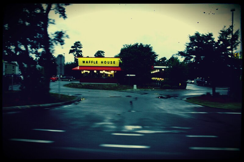 Waffle House at dusk
