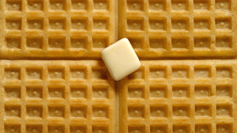 Waffle with Butter