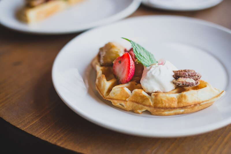 Waffle with Toppings