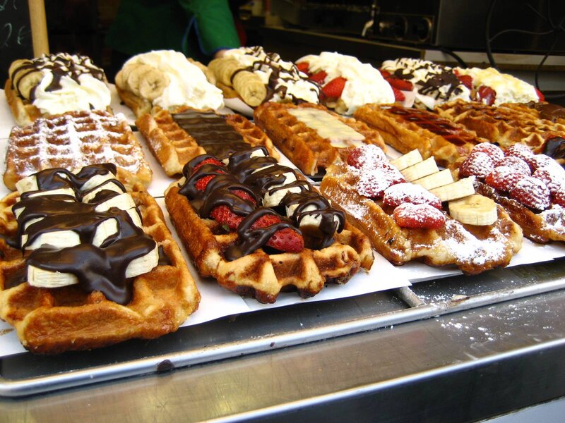 Waffles with Toppings