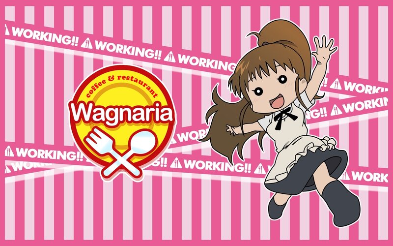 Wagnaria cafe logo and character
