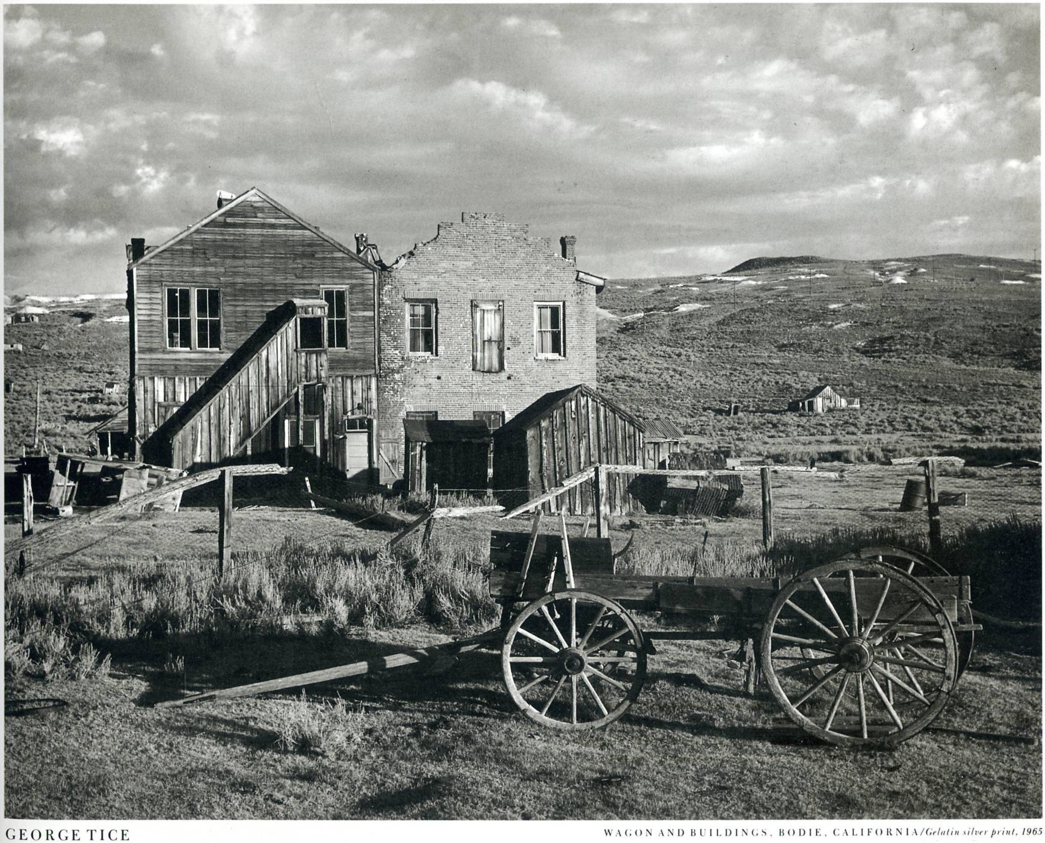 Wagon and Buildings, Bodie