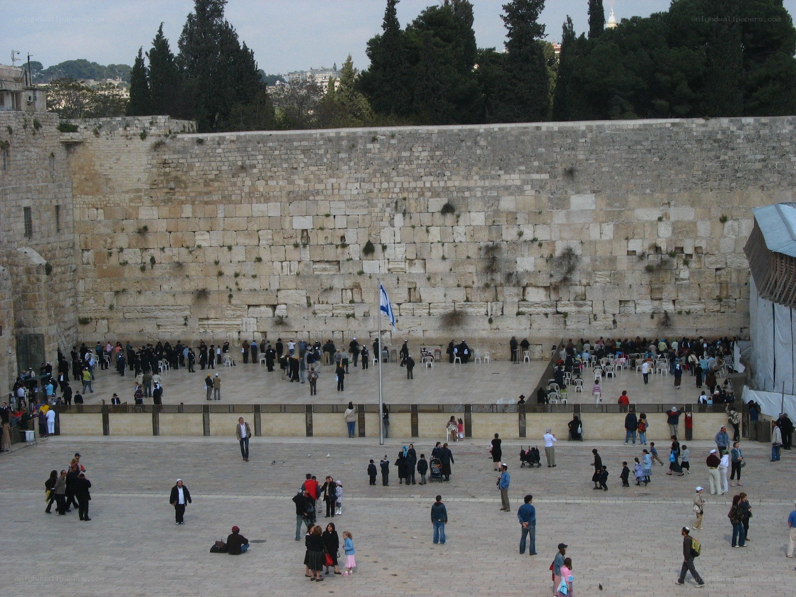 Wailing Wall and plaza