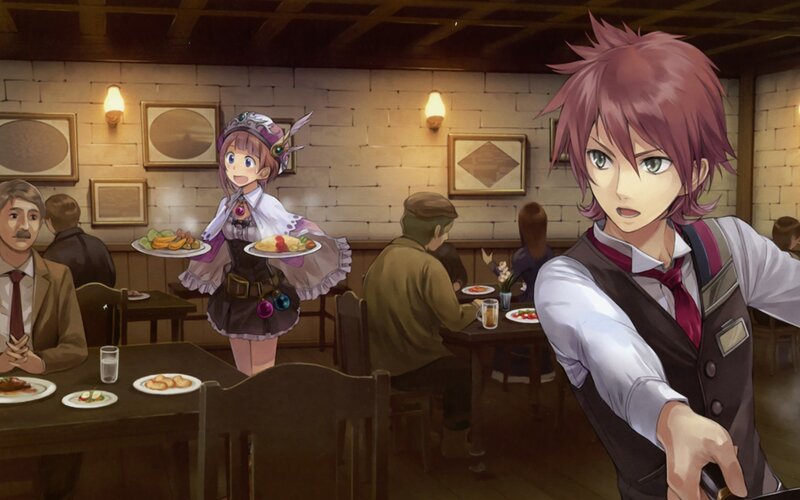 Waitstaff in a tavern