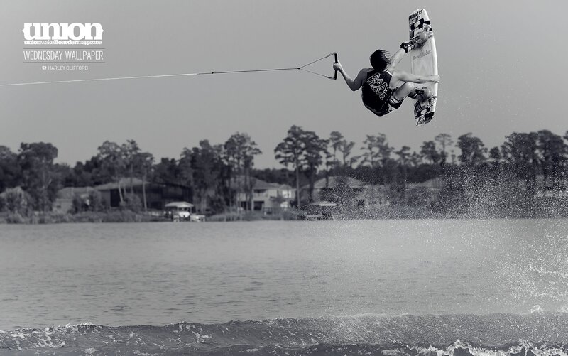 Wakeboarder in Mid-air