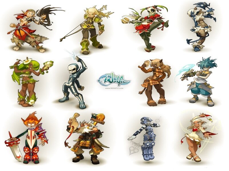 Wakfu Game Characters