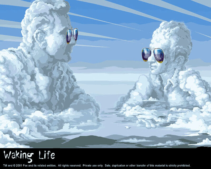 Waking Life title screen