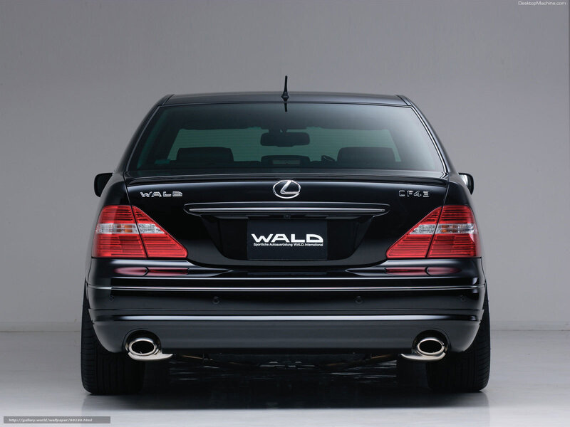 Wald Lexus LS430 rear view