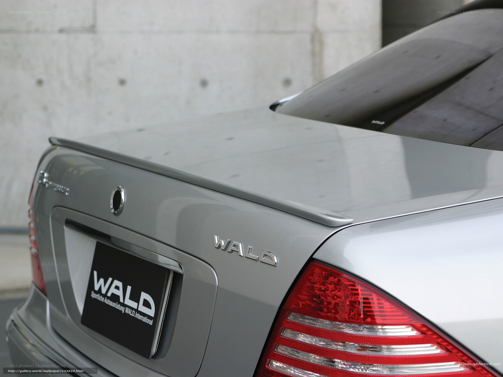 Wald-tuned car rear view
