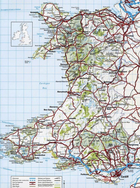 Wales road map
