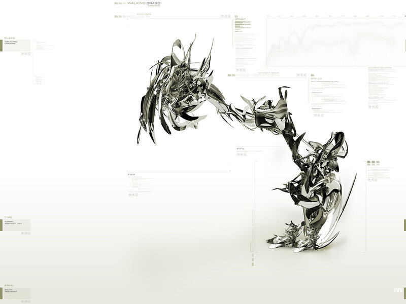 Walking Drago concept art
