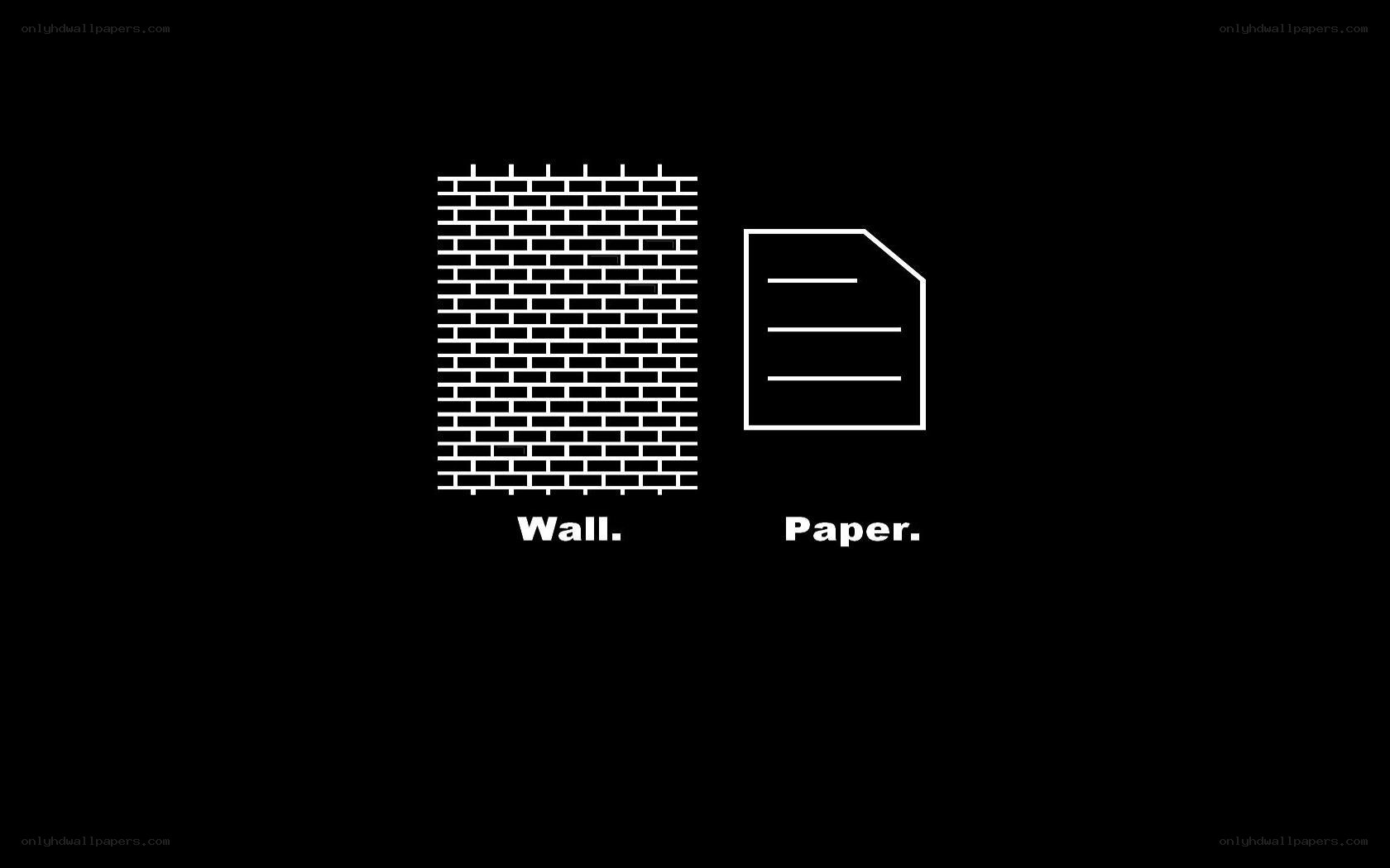 Wall and Paper Icons