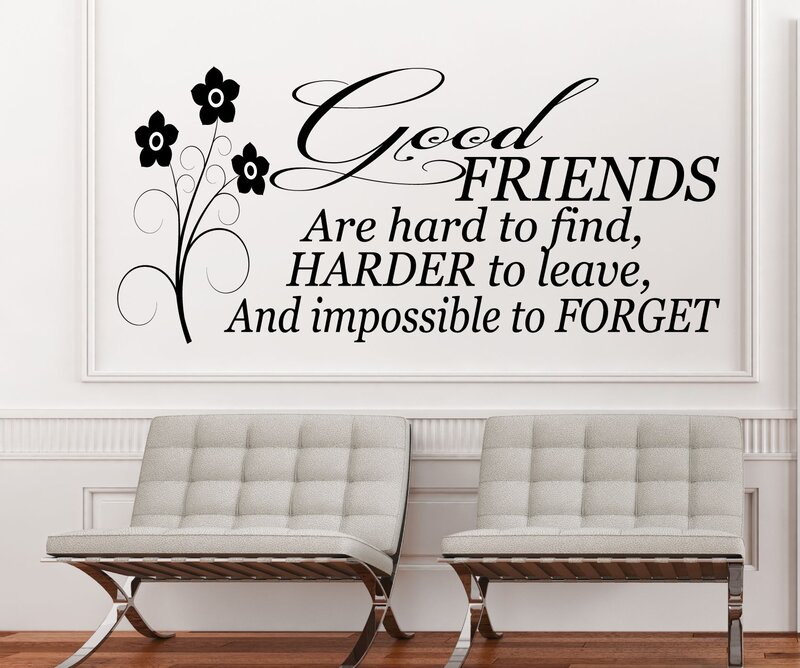 Wall Decal with Quote
