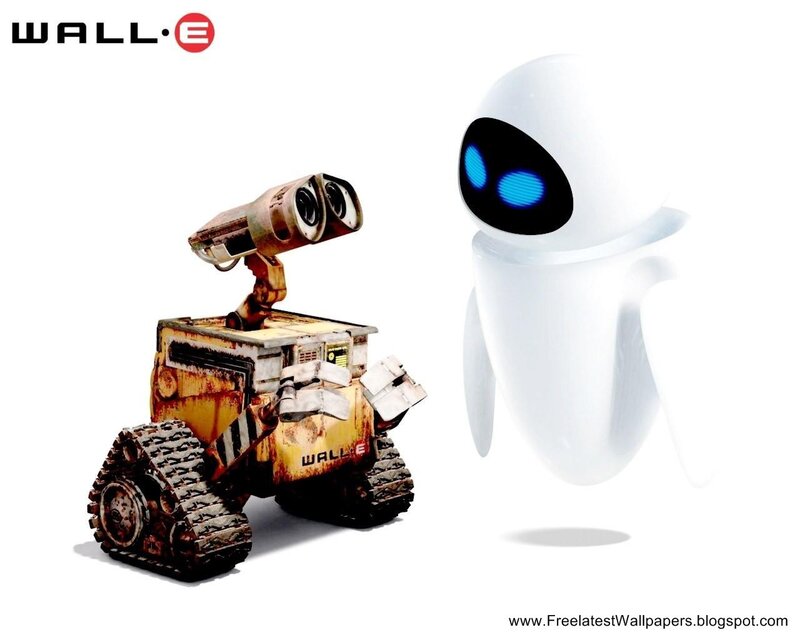 Wall-E and Eve characters