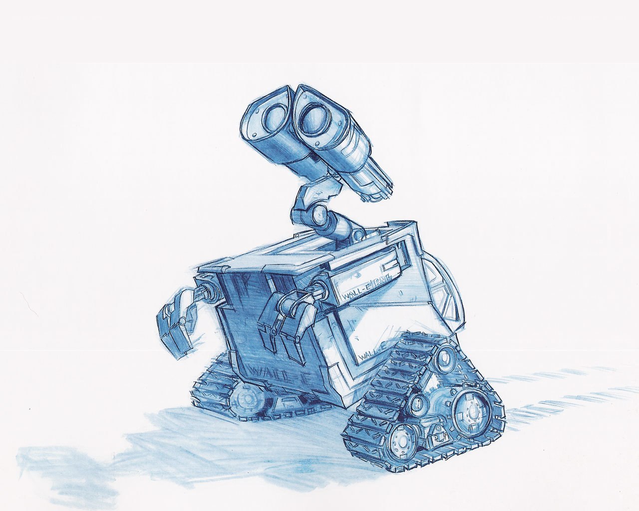 Wall-E character sketch