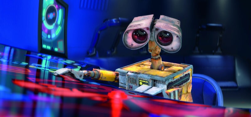 Wall-E in control room