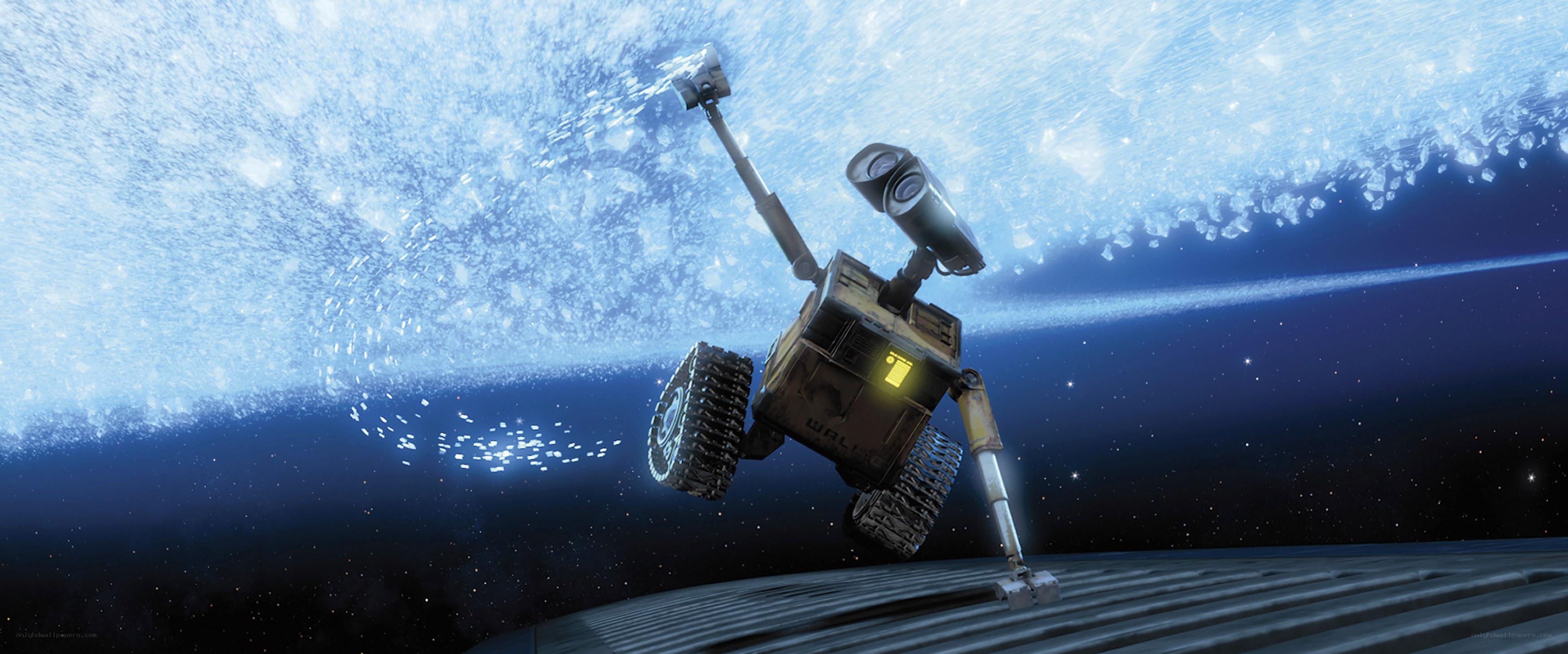 Wall-E in space