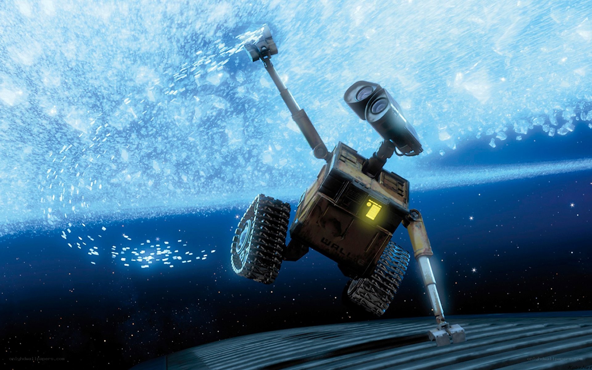Wall-E in space