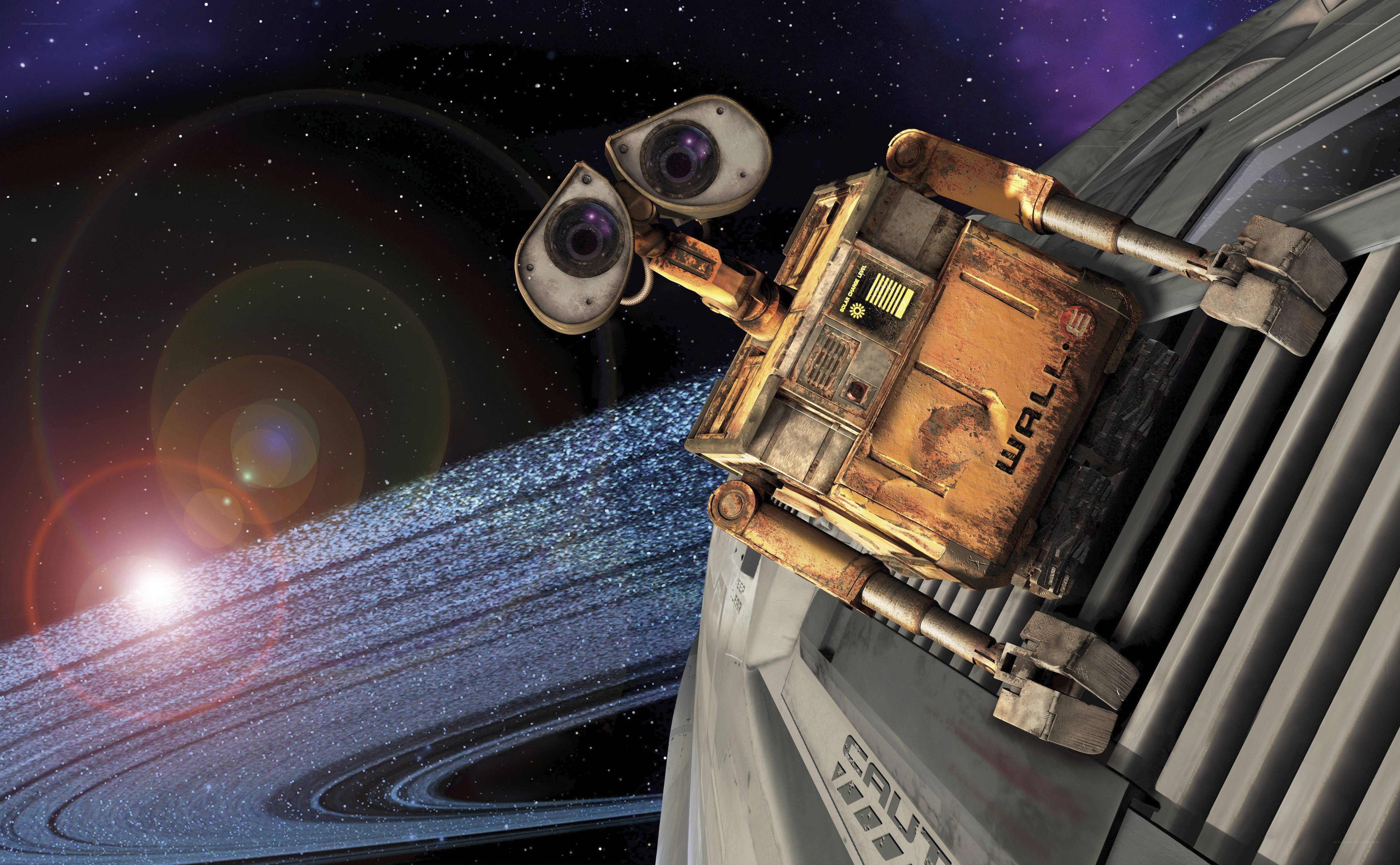 Wall-E in space