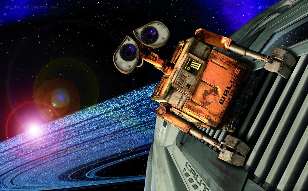 Wall-E in space