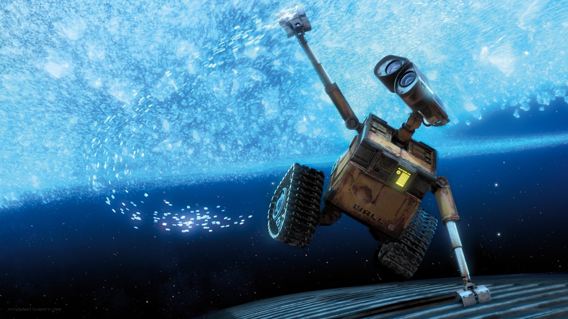 Wall-E in space