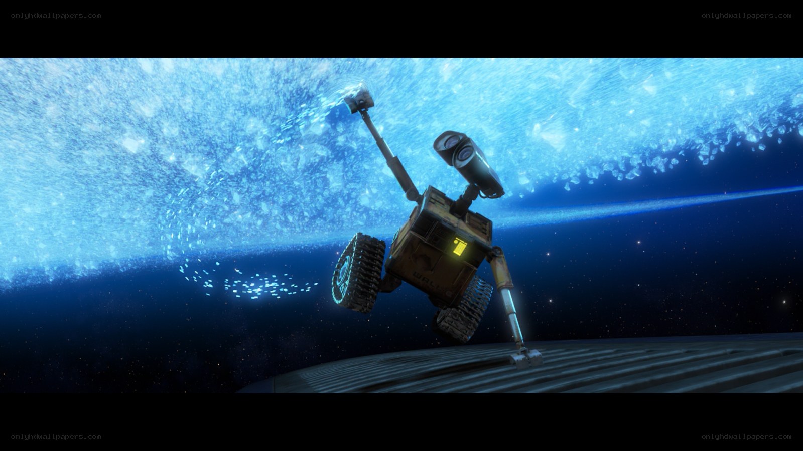 Wall-E in space