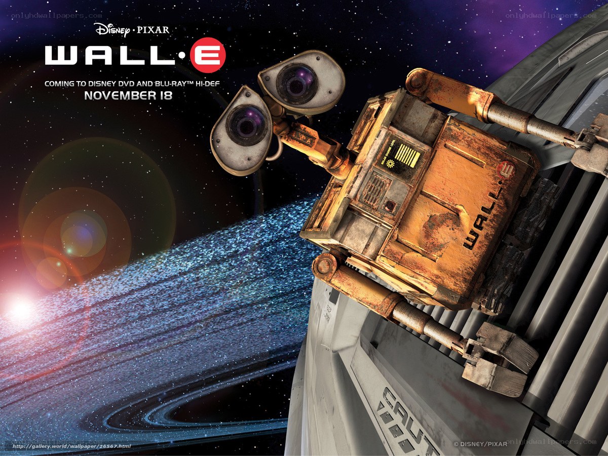 Wall-E in space