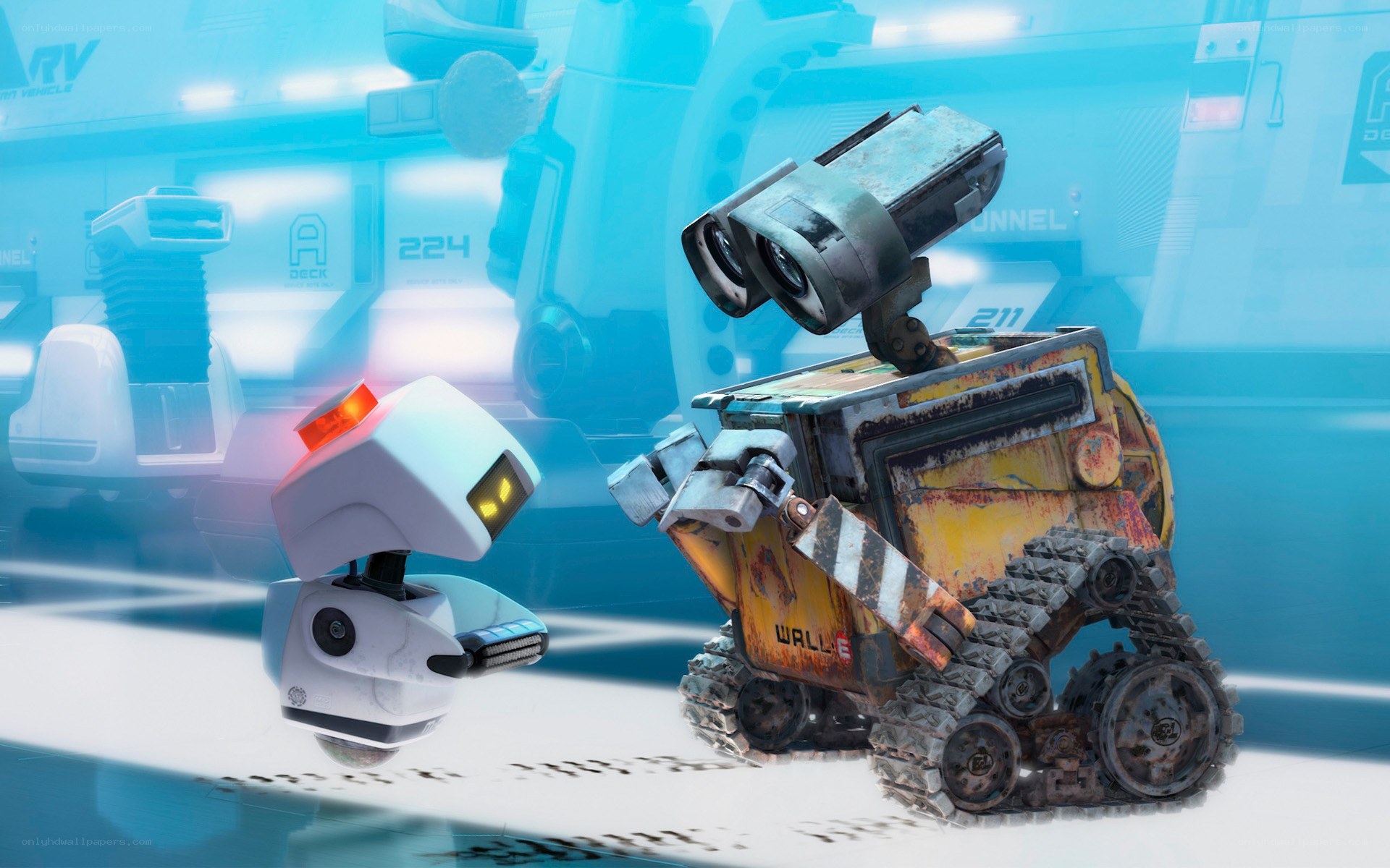 Wall-E meets a new robot