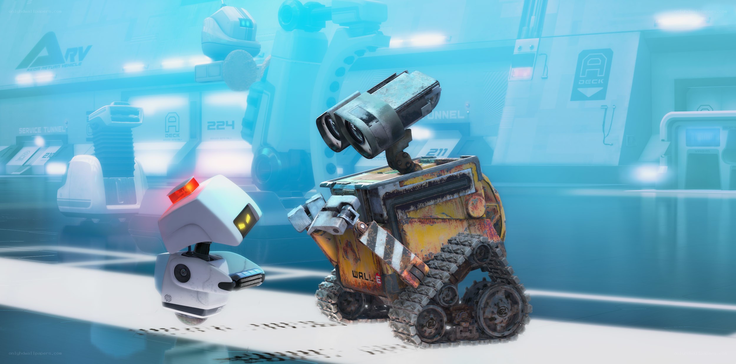 Wall-E meets a new robot