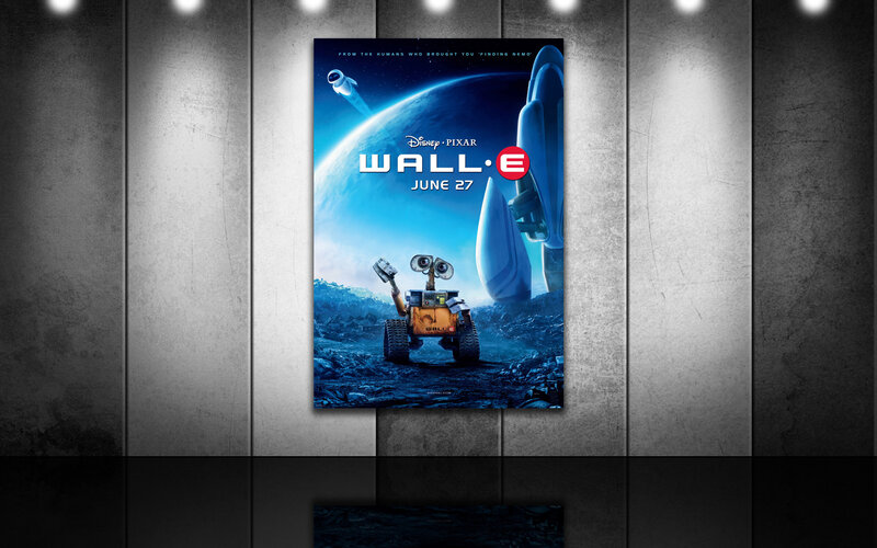 Wall-E movie poster display