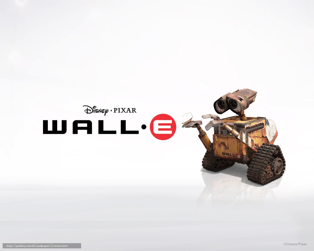 Wall-E movie promotional art
