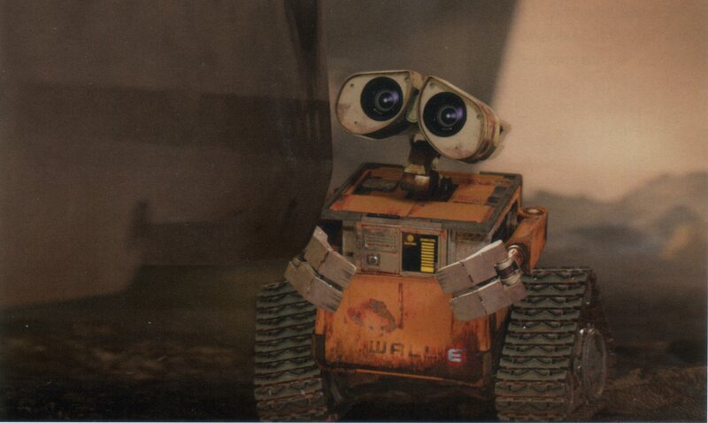 Wall-E on a dusty planet