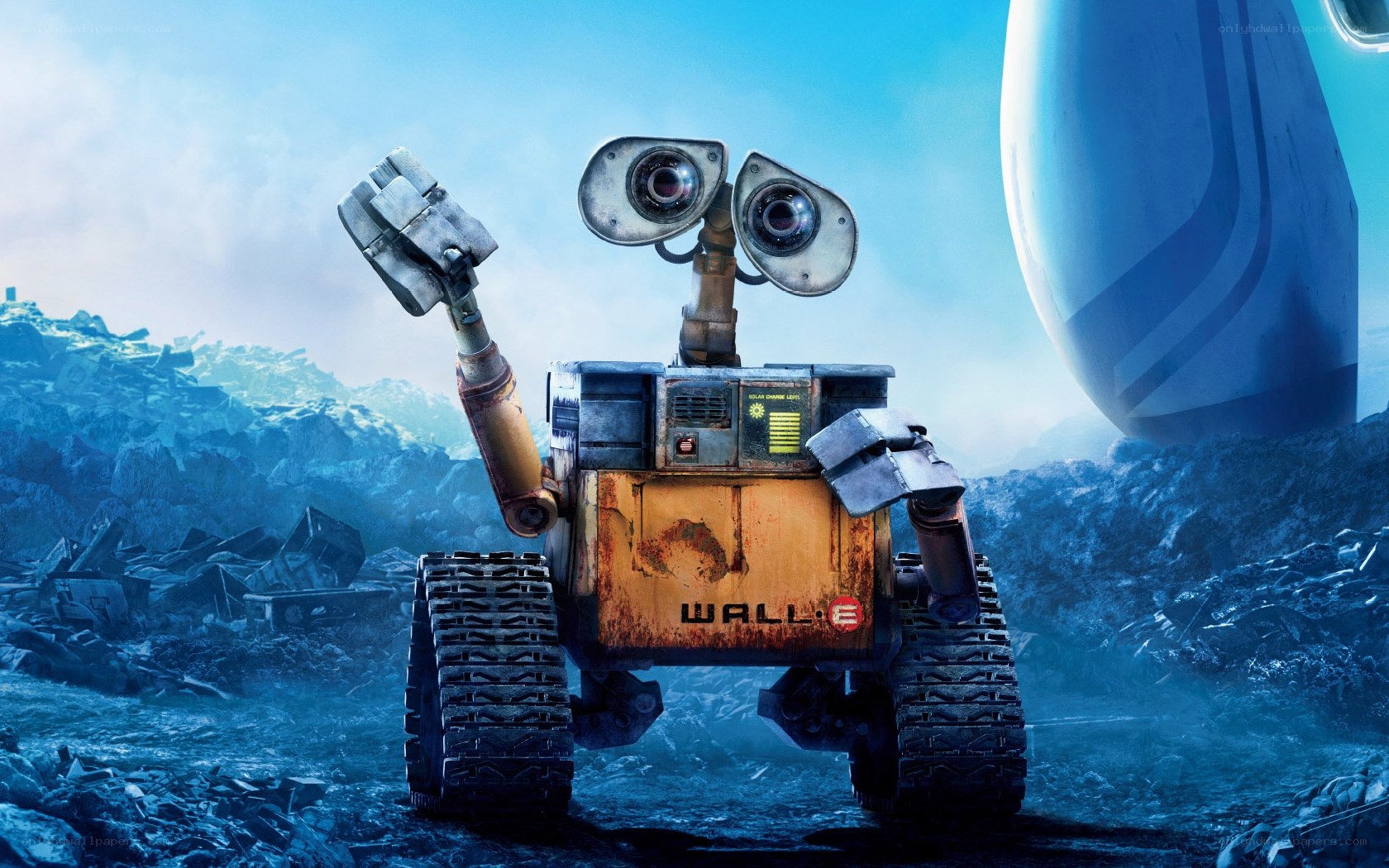 Wall-E on a Wasteland