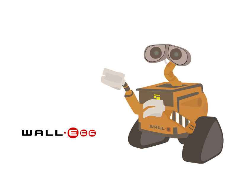 Wall-E robot character