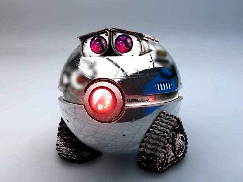 Wall-E robot character