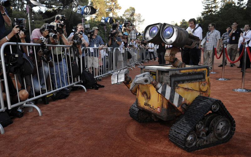 WALL-E Robot on Red Carpet