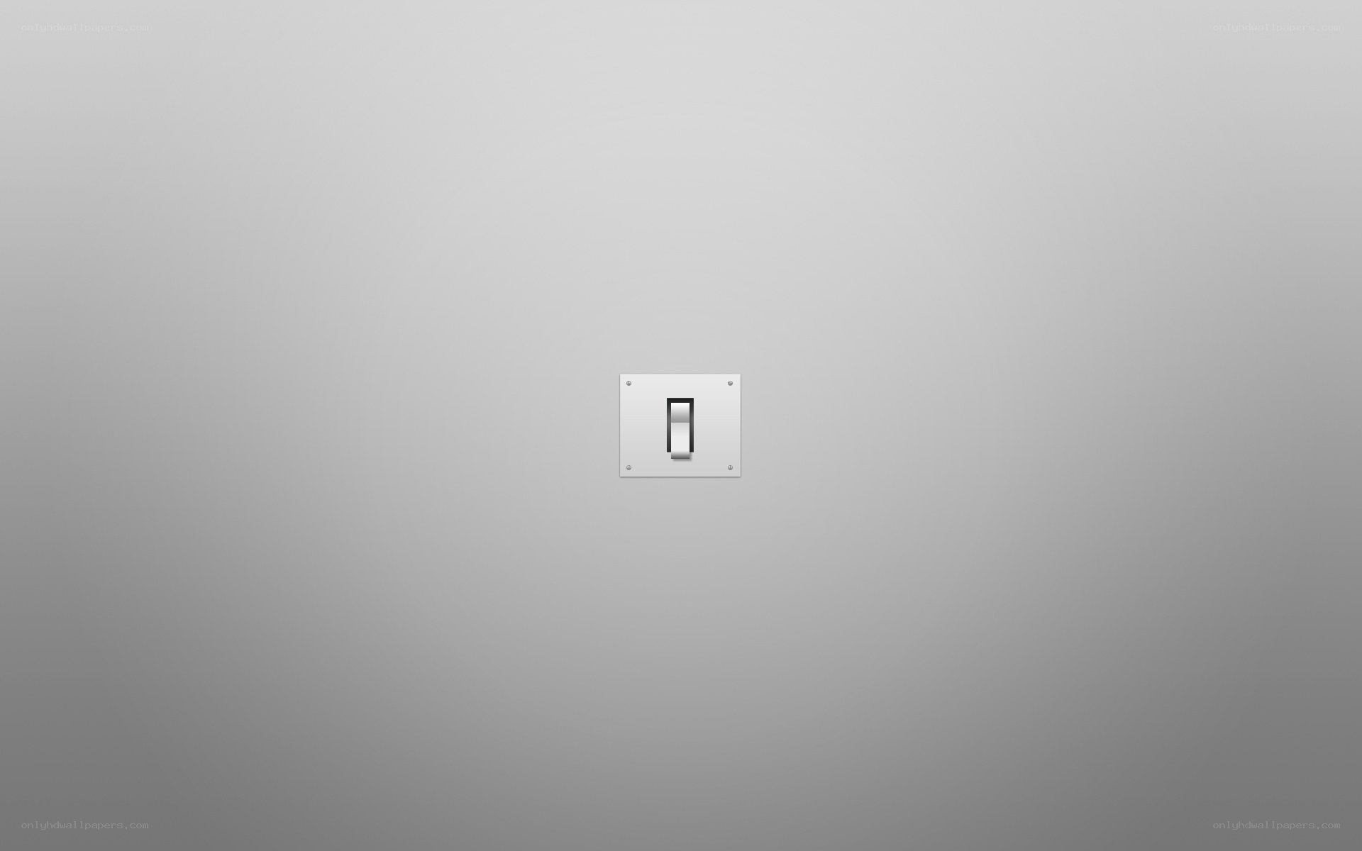 wall-mounted light switch