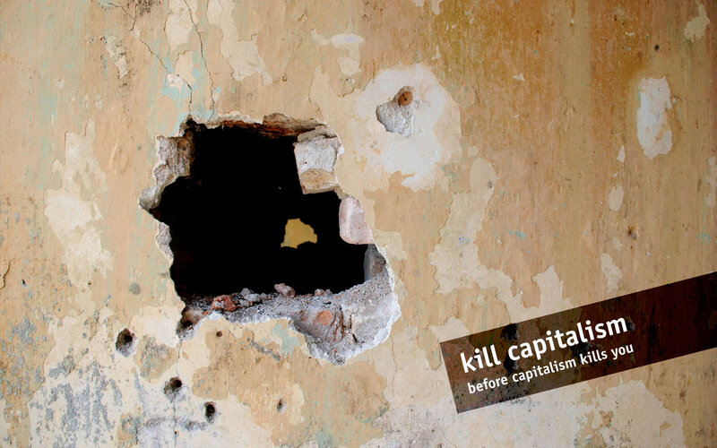 wall with bullet hole