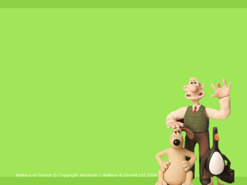 Wallace and Gromit characters