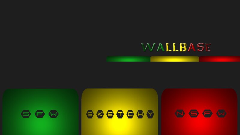 Wallbase app interface