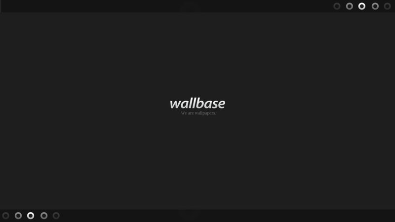 Wallbase homepage screenshot